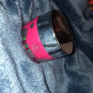 Pink ice lip scrub